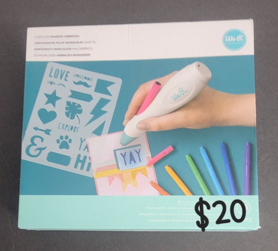 We R Memory Keepers Cordless Marker Airbrush Kit