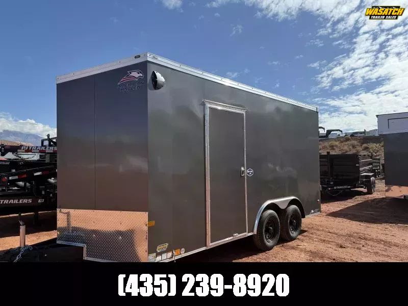 2025 American Hauler 8.5X16 10K Night Hawk Car Hau
