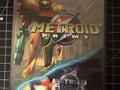 Metroid prime with bonus disc for Nintendo GameCube