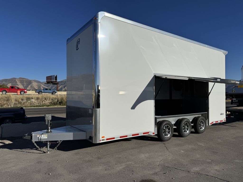 2025 InTech White 18K 24' Stacker Car Hauler Escap