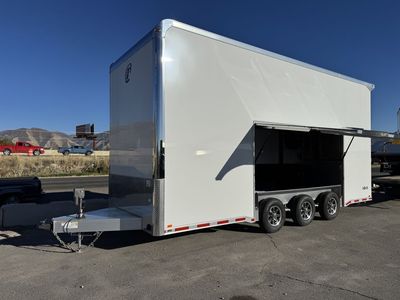 2025 InTech White 18K 24' Stacker Car Hauler Escap