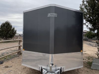 Aluminum frame enclosed trailer 8x20