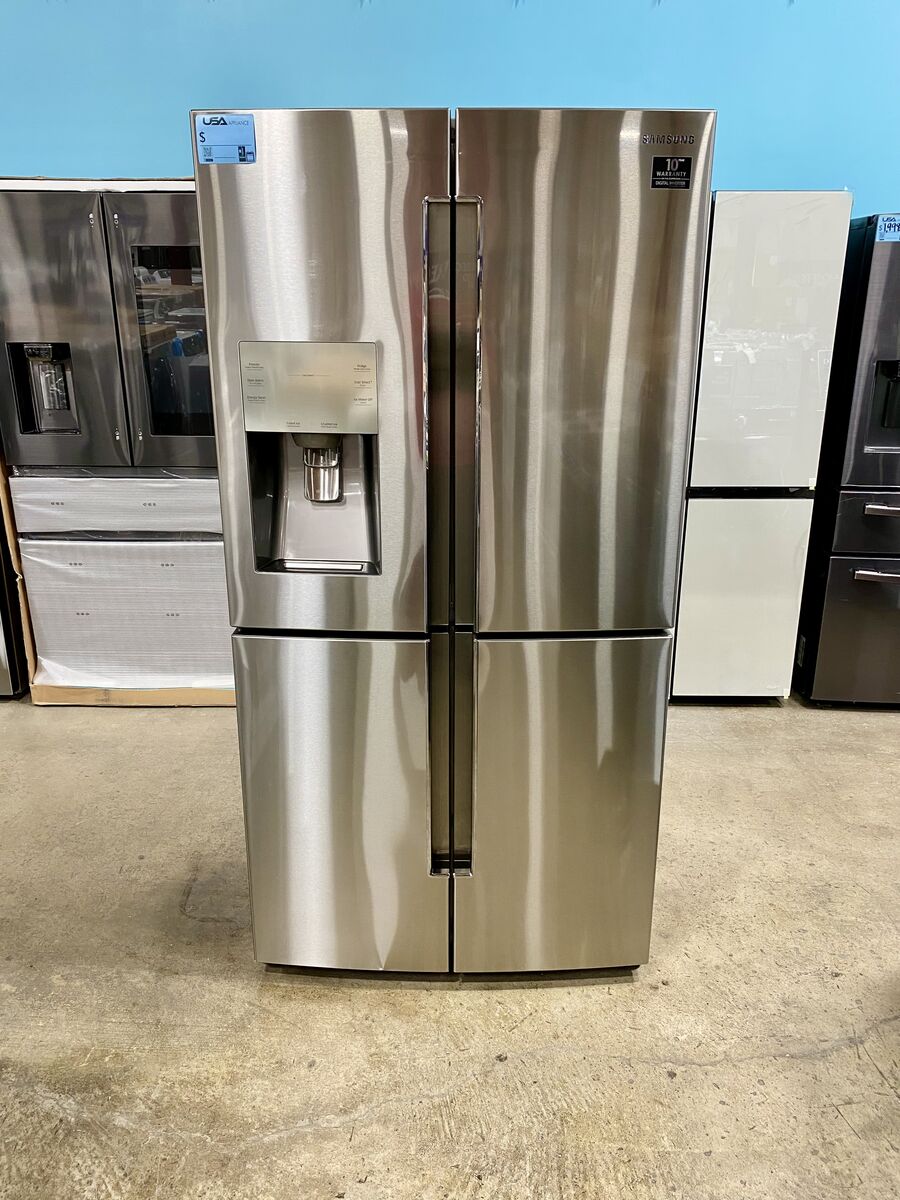 SAMSUNG FOUR DOOR STAINLESS STEEL REFRIGERATOR