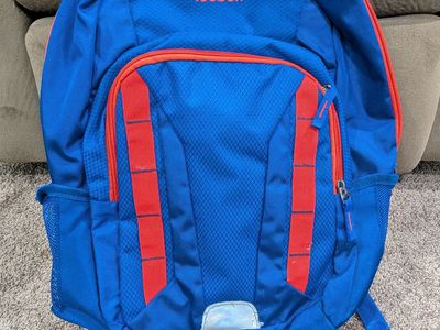 Reebok Blue and Orange Backpack