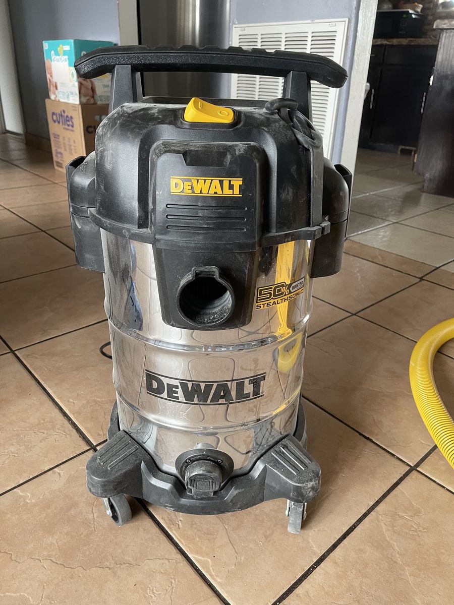 Dewalt stainless steel wet/dry vacuum