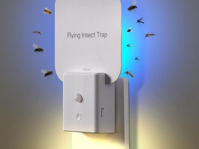 NEW Fly Trap Indoor- 2 in 1 Plug in Fly Trap with Auto Night Light, Fruit Fly Traps for Indoors, Gnat Trap, Bug Light Trap(2)