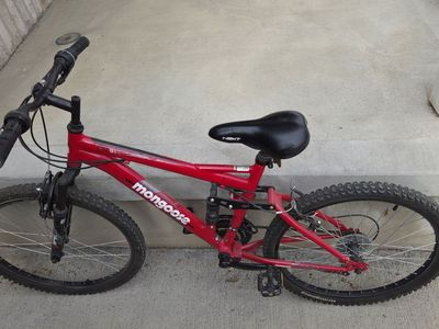 Mongoose Teen Mountain bike with Full Suspension