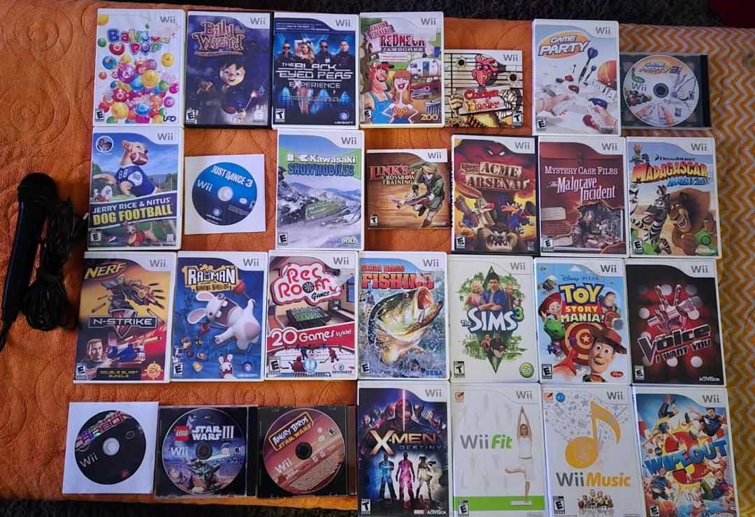 Wii games $5 each including Game Party! Trades considered!