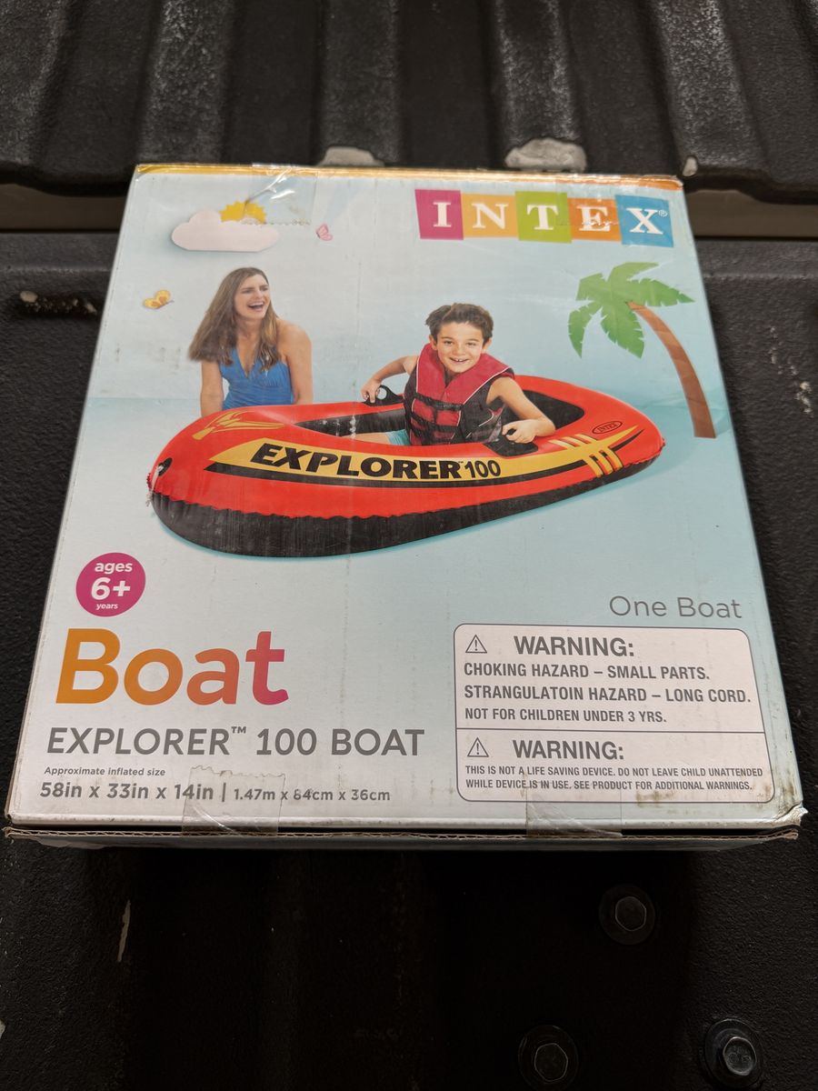 Intex Explorer™ 100 Kids Inflatable Boat