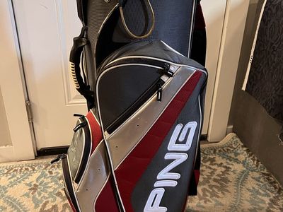Ping Cart Golf Bag - Red