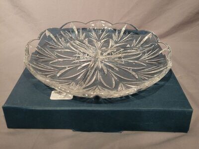 Canterbury 3 Section Relish Tray Dish Marquis By Waterford