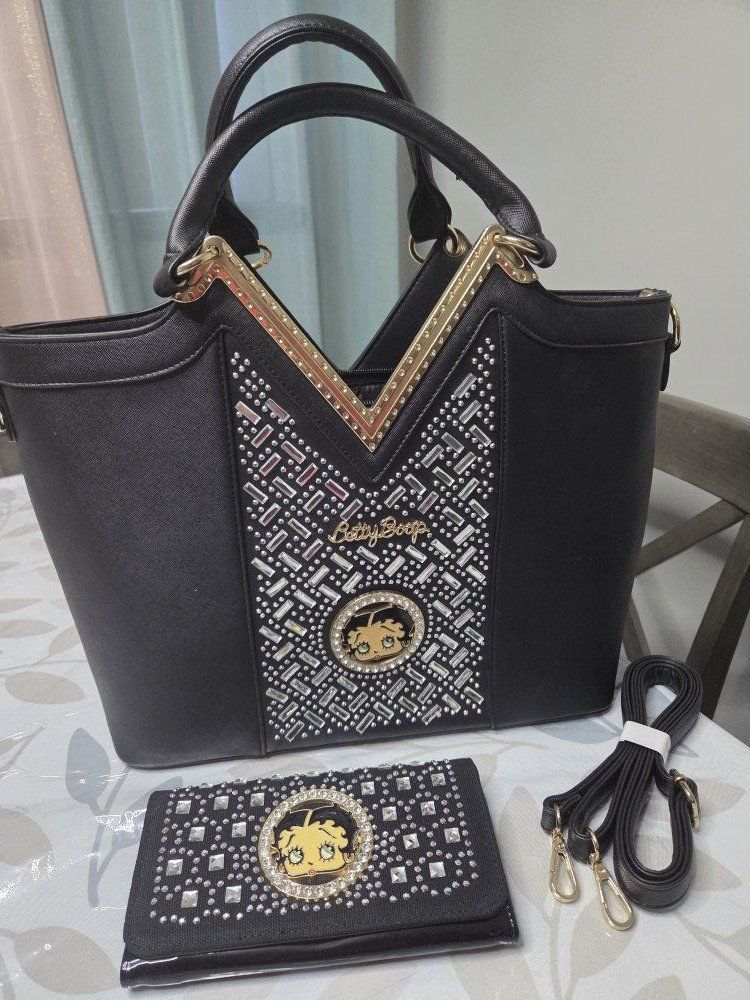 Betty Boop purse, wallet, cup