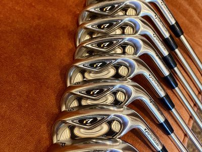 TaylorMade r7 TP Iron Set 3-PW - True Temper Black Gold X-Flex Steel - RH
