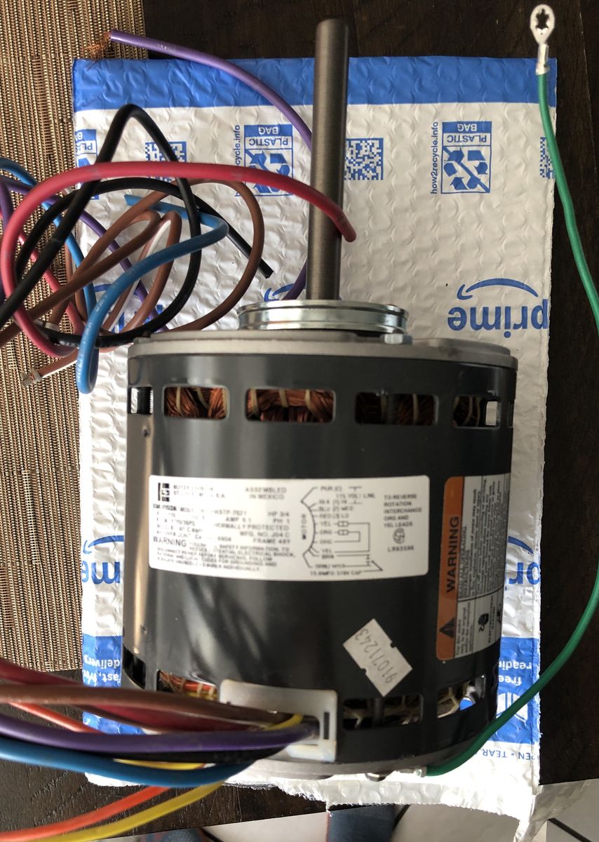 Blower Motor 115v, 3/4hp, 3spd