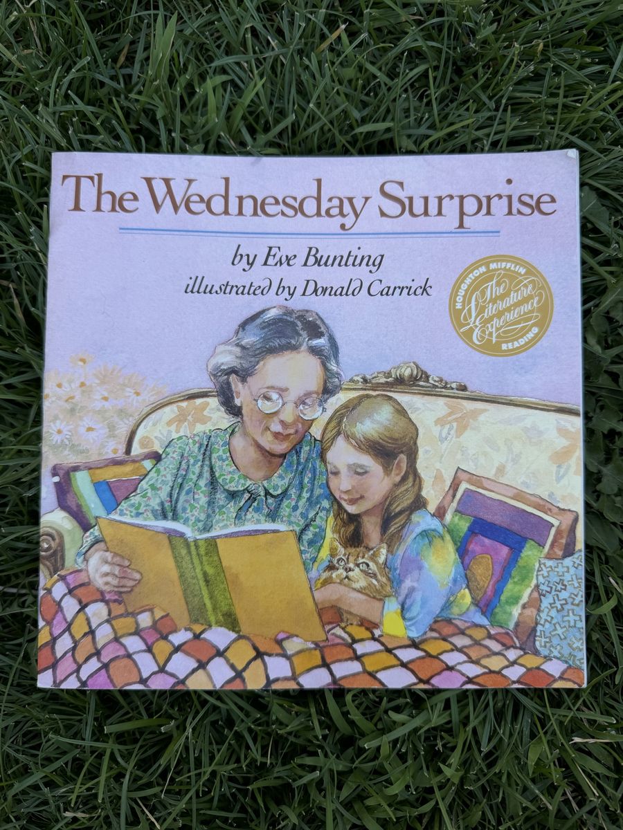 The Wednesday Surprise by Eve Bunting - Paperback Children's Book, Illustrated by Donald Carrick
