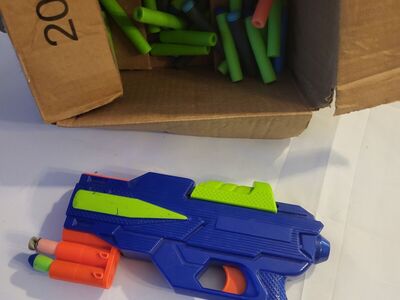 Nerf Gun with Ammo