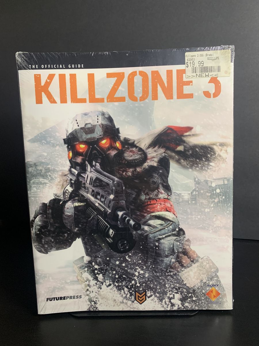 Killzone 3 Strategy Guide Sealed