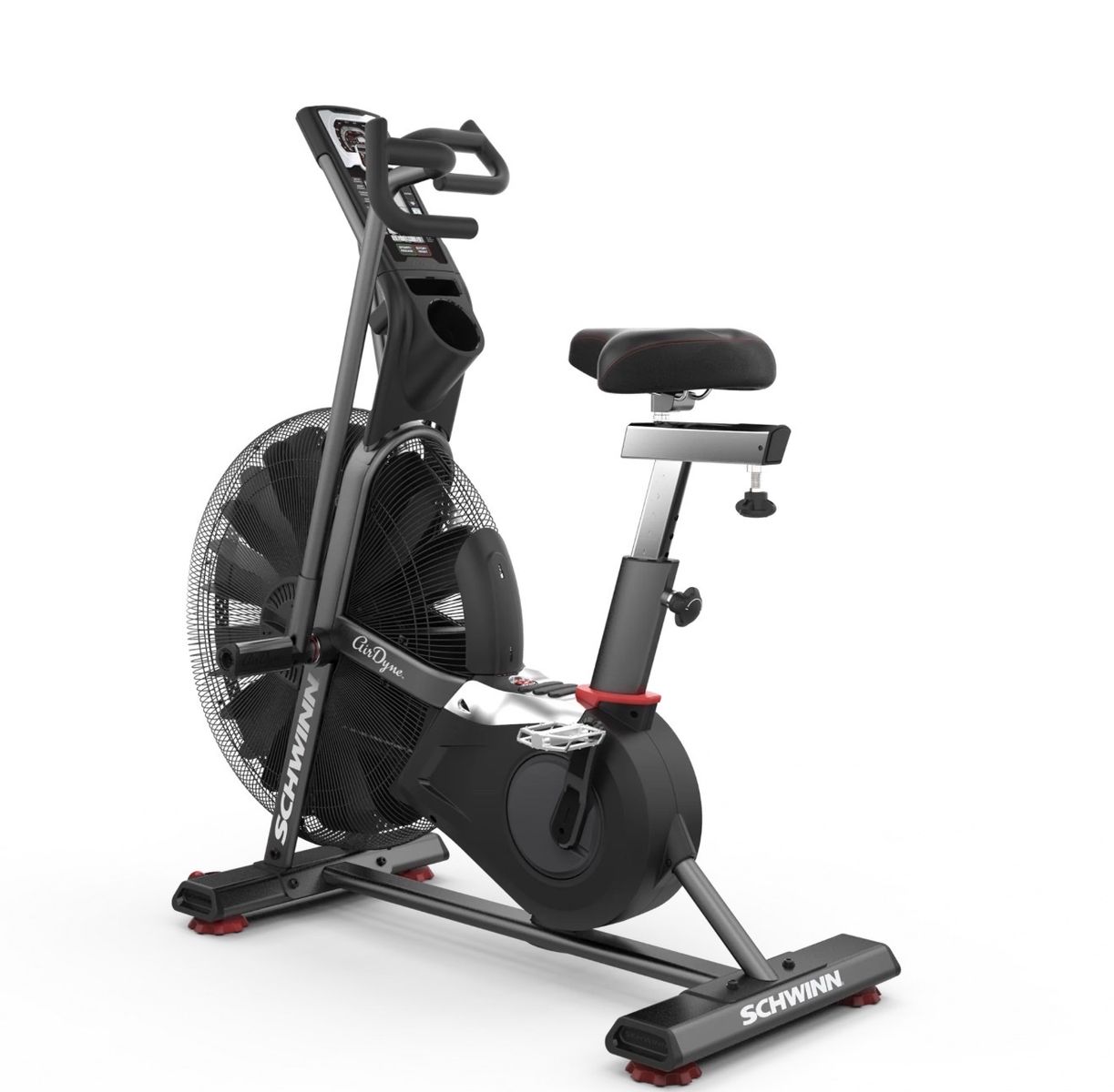 Schwinn AirDyne AD7 Stationary Exercise Bike - Excellent Condition, Under 10 Hours Use, w/ Mat