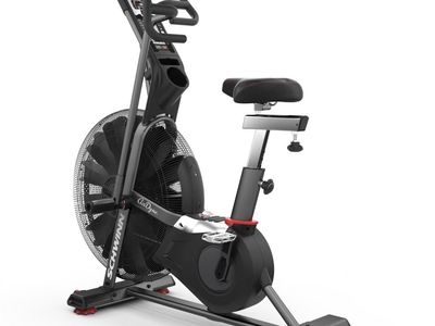Schwinn AirDyne AD7 Stationary Exercise Bike - Excellent Condition, Under 10 Hours Use, w/ Mat