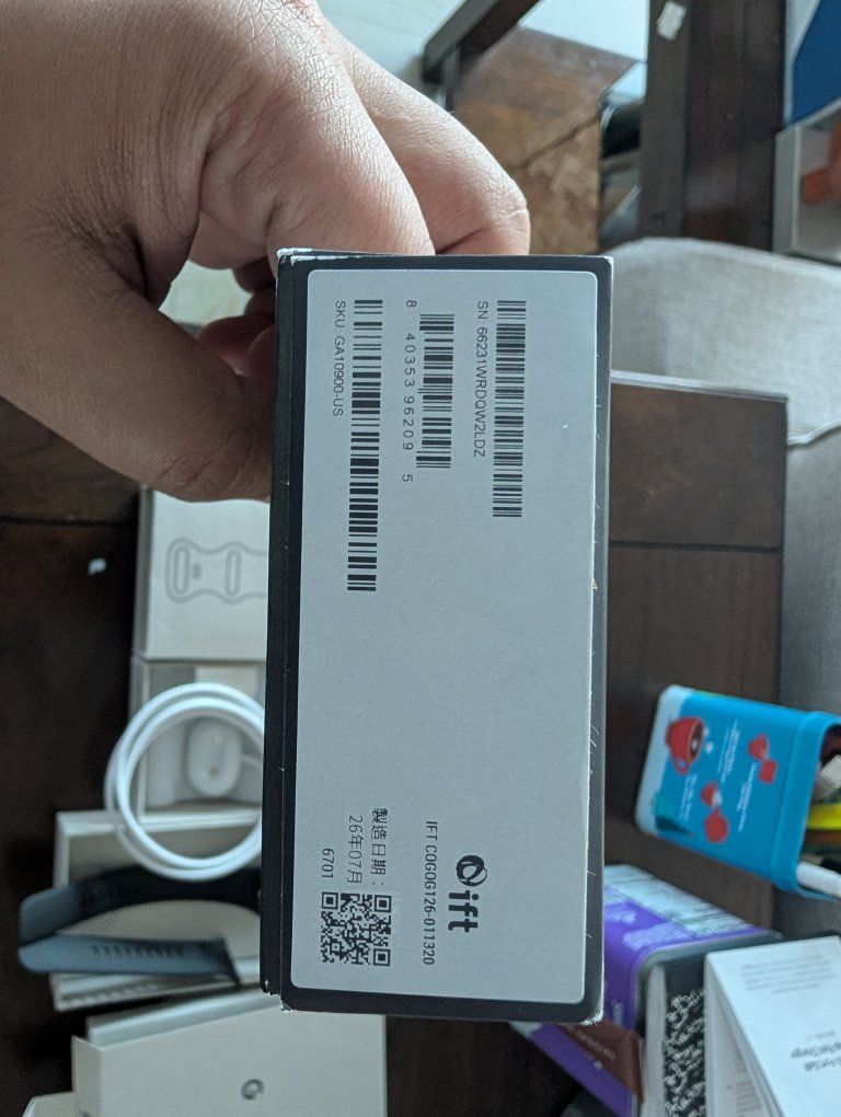Google Pixel Watch 5 - Black Smartwatch with Original Box and Charger