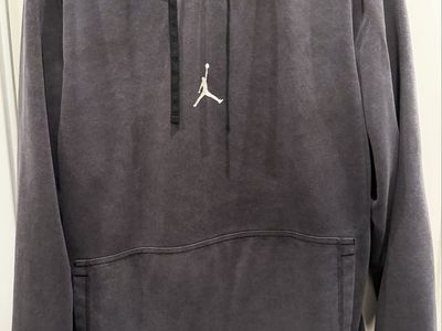 Nike Jordan Jumpman Pullover Hoodie Charcoal Grey Size XL