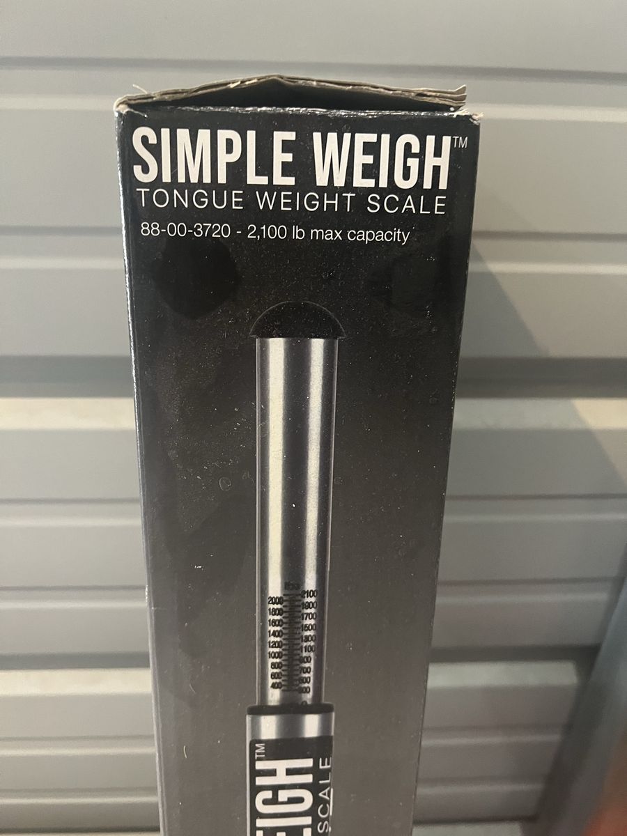 Fastway tongue weight Scale
