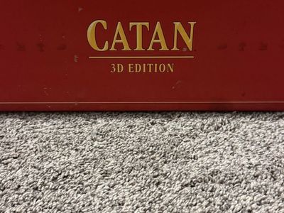 Catan 3D Edition 2021 Board Game - Complete Used but great condition