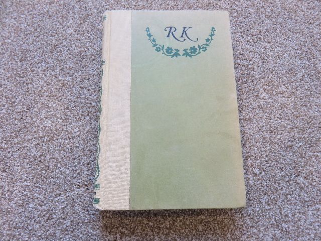 VINTAGE RUDYARD KIPLING'S "KIM" BOOK - PUBLISHED BY MACMILLIAN & COMPANY