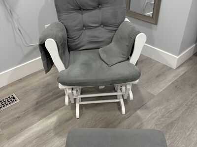 Rocking chair and foot stool