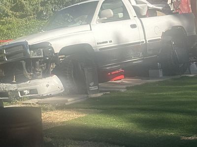 Dodge Ram 1500 Pickup Truck - White, For Parts