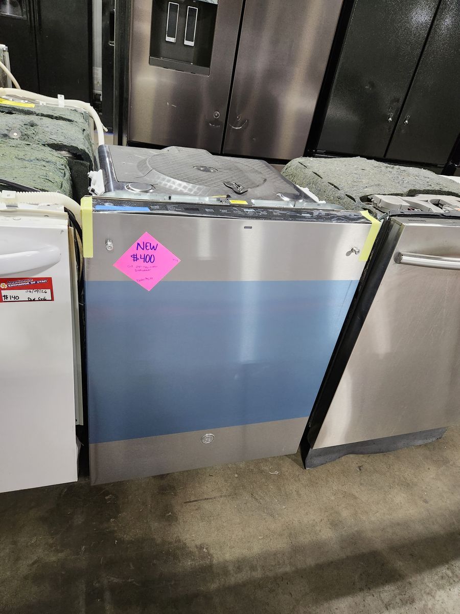 New GE Appliances Stainless Steel Built-in Dishwasher with Top Controls