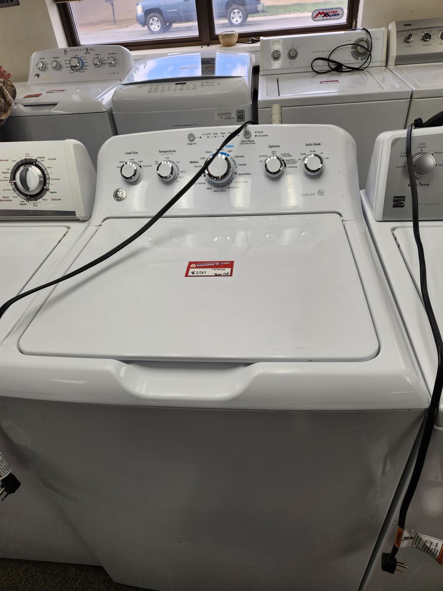 GREAT GE TOPLOAD WASHER! W-WARRANTY