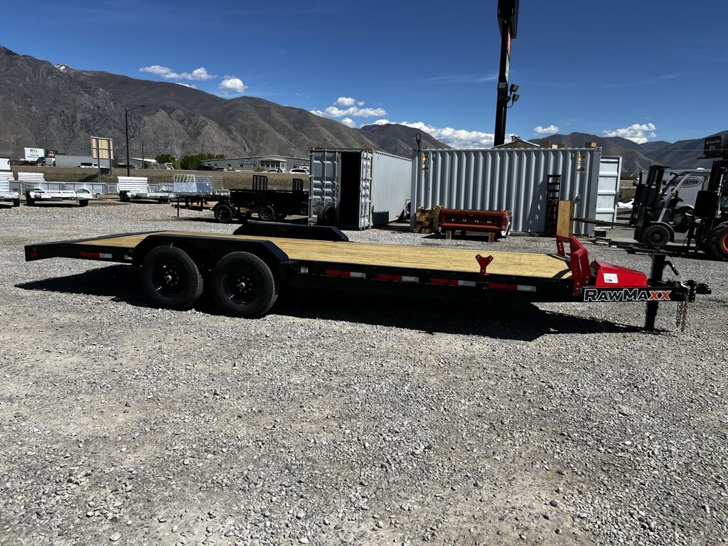 2026 RawMaxx 7x22 ECX 6 Channel Equipment Flatbed"