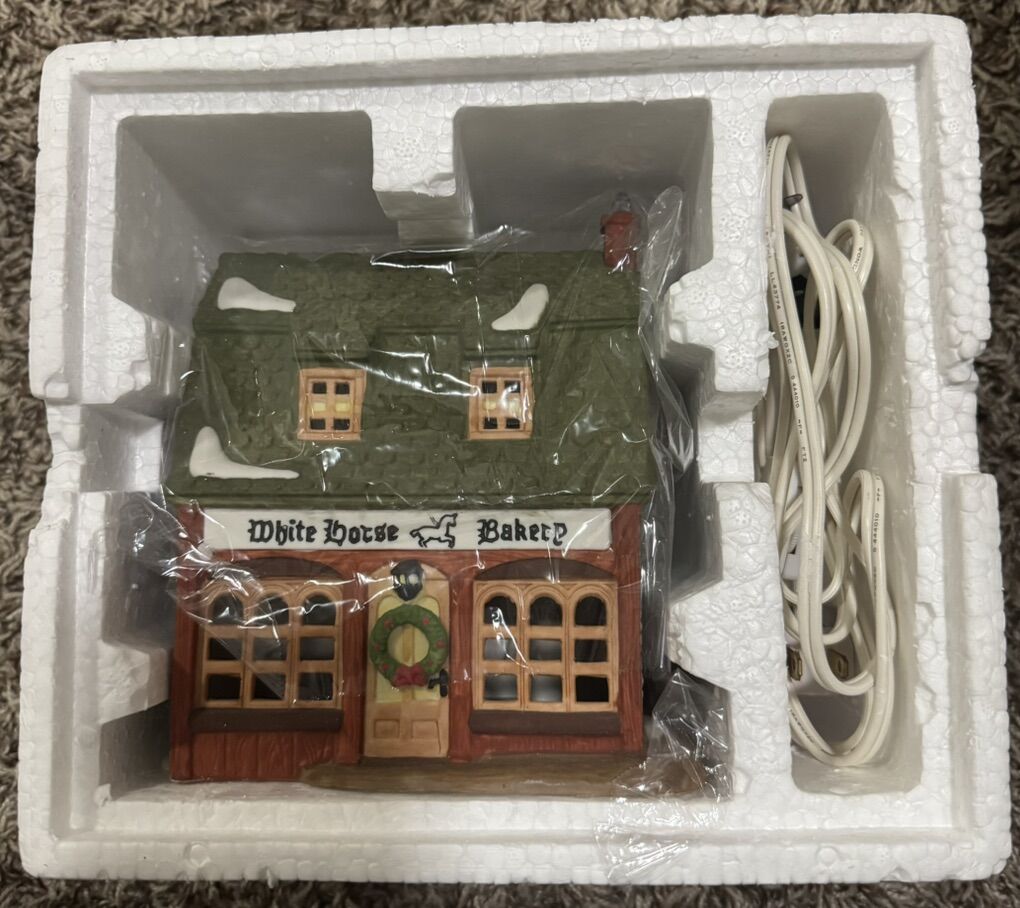 Dept 56 White Horse Bakery Porcelain House