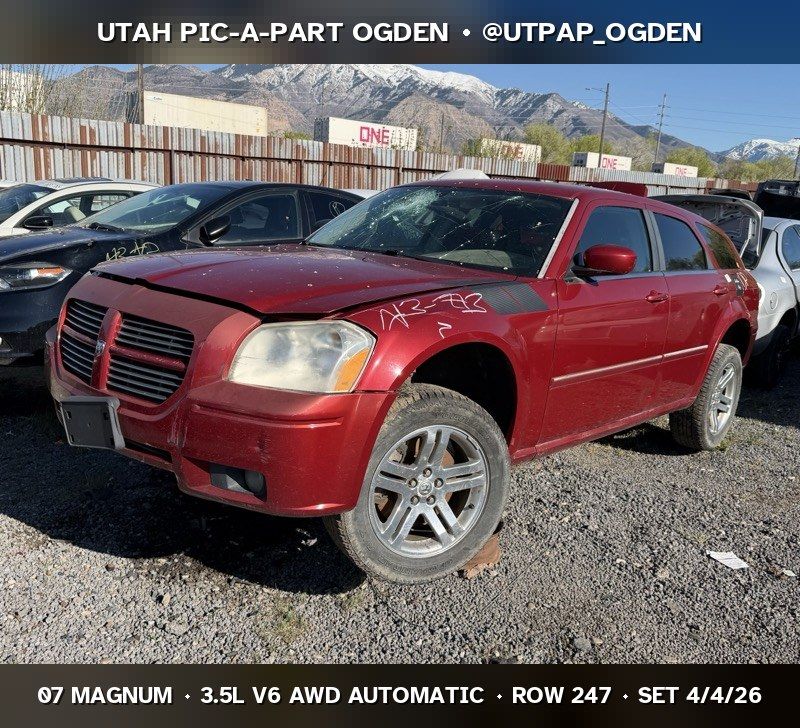 2007 Dodge Magnum Parts - UTPAP Ogden