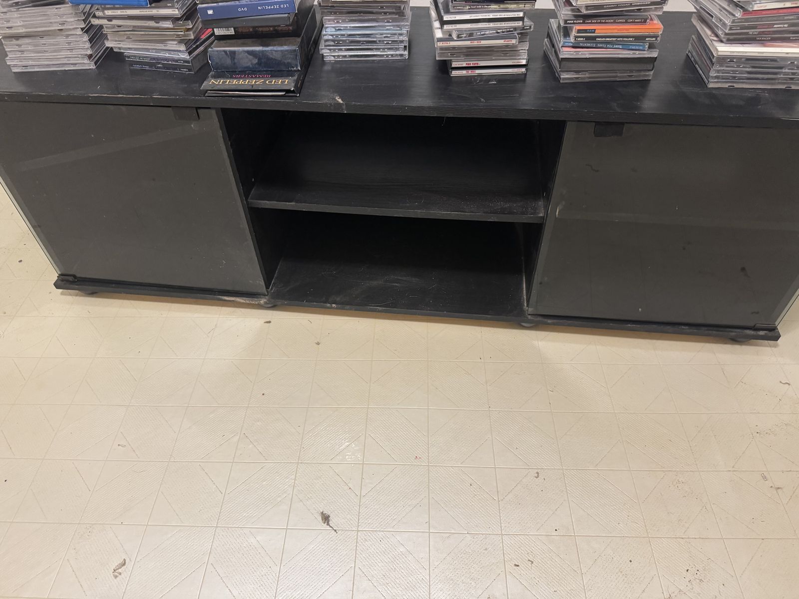 TV console. 