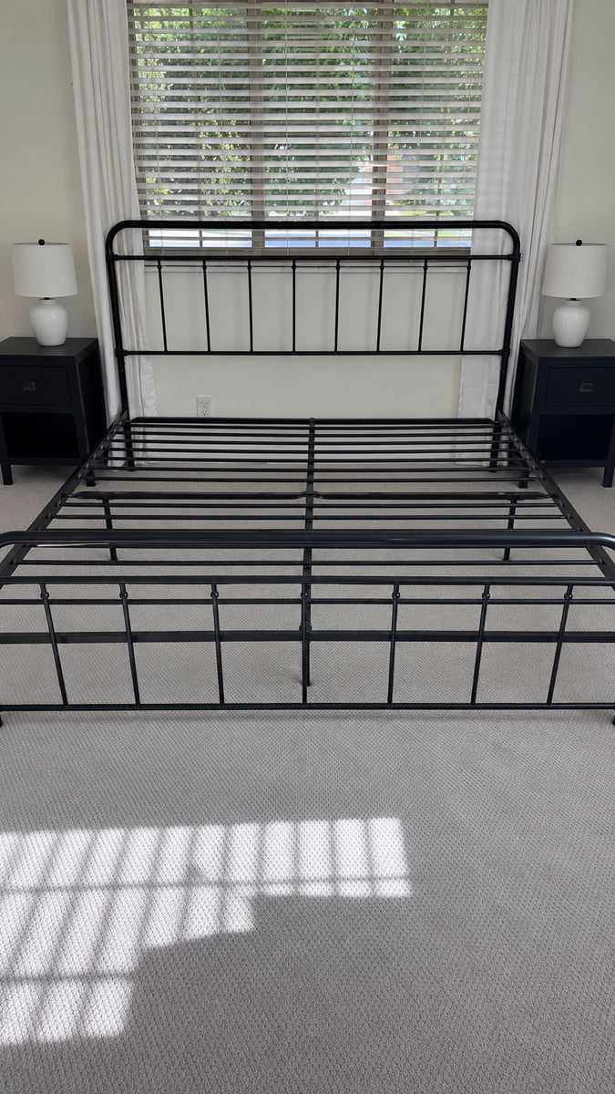 King bed frame