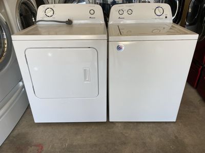 Amana washer and 3 prong electric dryer