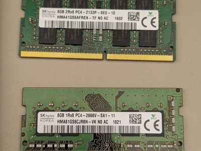 16GB (2x8GB) DDR4 SK Hynix Laptop RAM