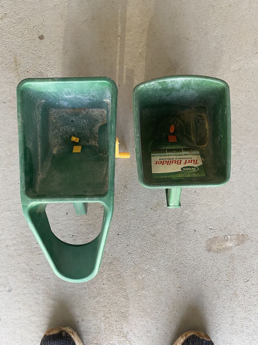 Hand Held Seed Spreader