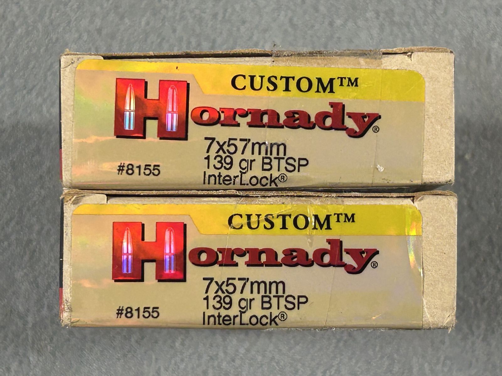 HORNADY CUSTOM 7X57MM MAUSER