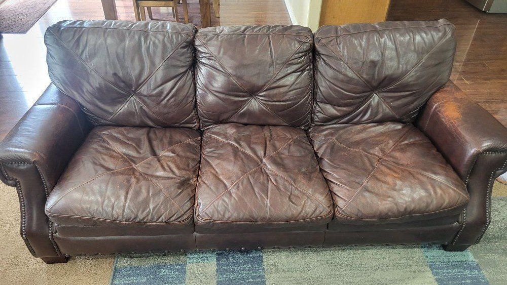 Leather Couch