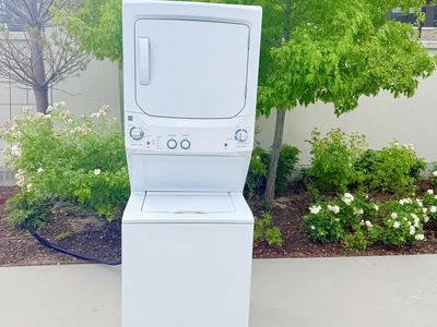 Kenmore stackable washer and electric dryer