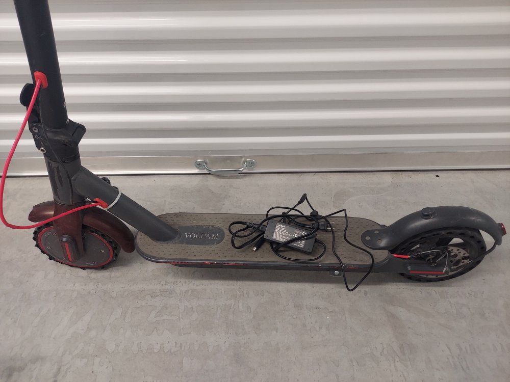 volpam electric scooter with charger