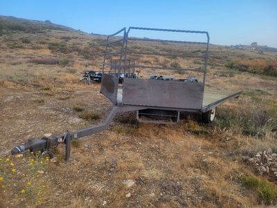 TCE Utility Trailer with Ramps, tie downs and Spare Tire