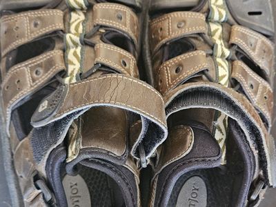 Mens Leather Footjoy Golf Sandles