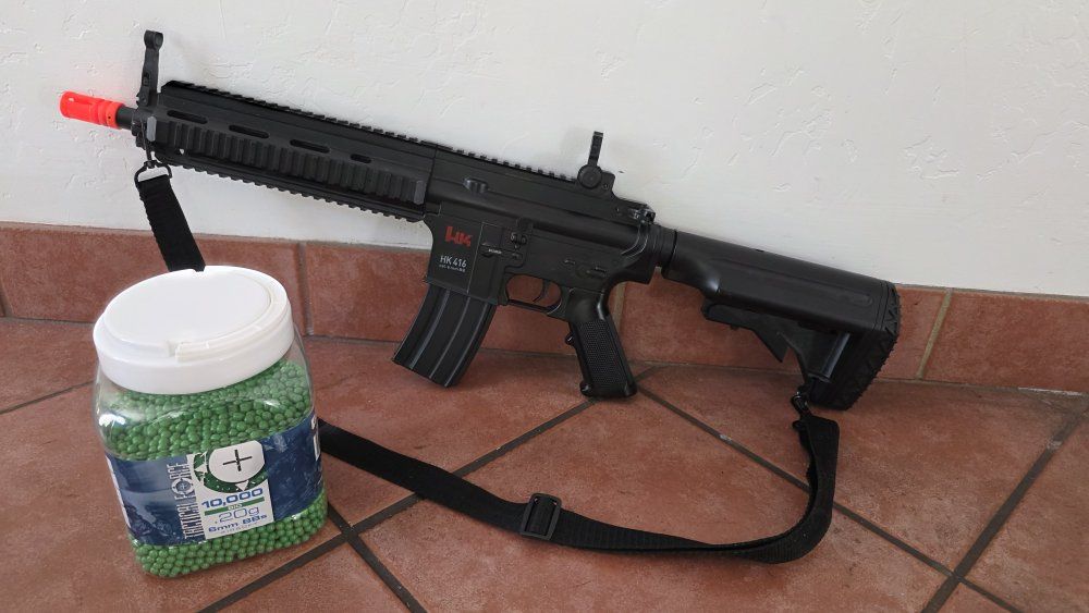 HK heckler &Koch 416 Airsoft Rifle w Ammo