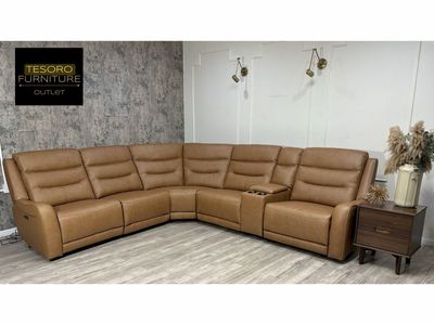 NEW COOPER LEATHER RECLINER SECTIONAL WE OFFER DELIVERY