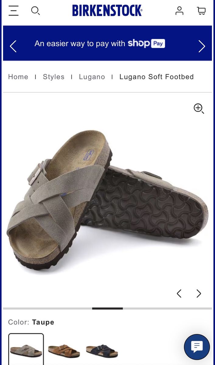 Birkenstock Lugano Sandals
