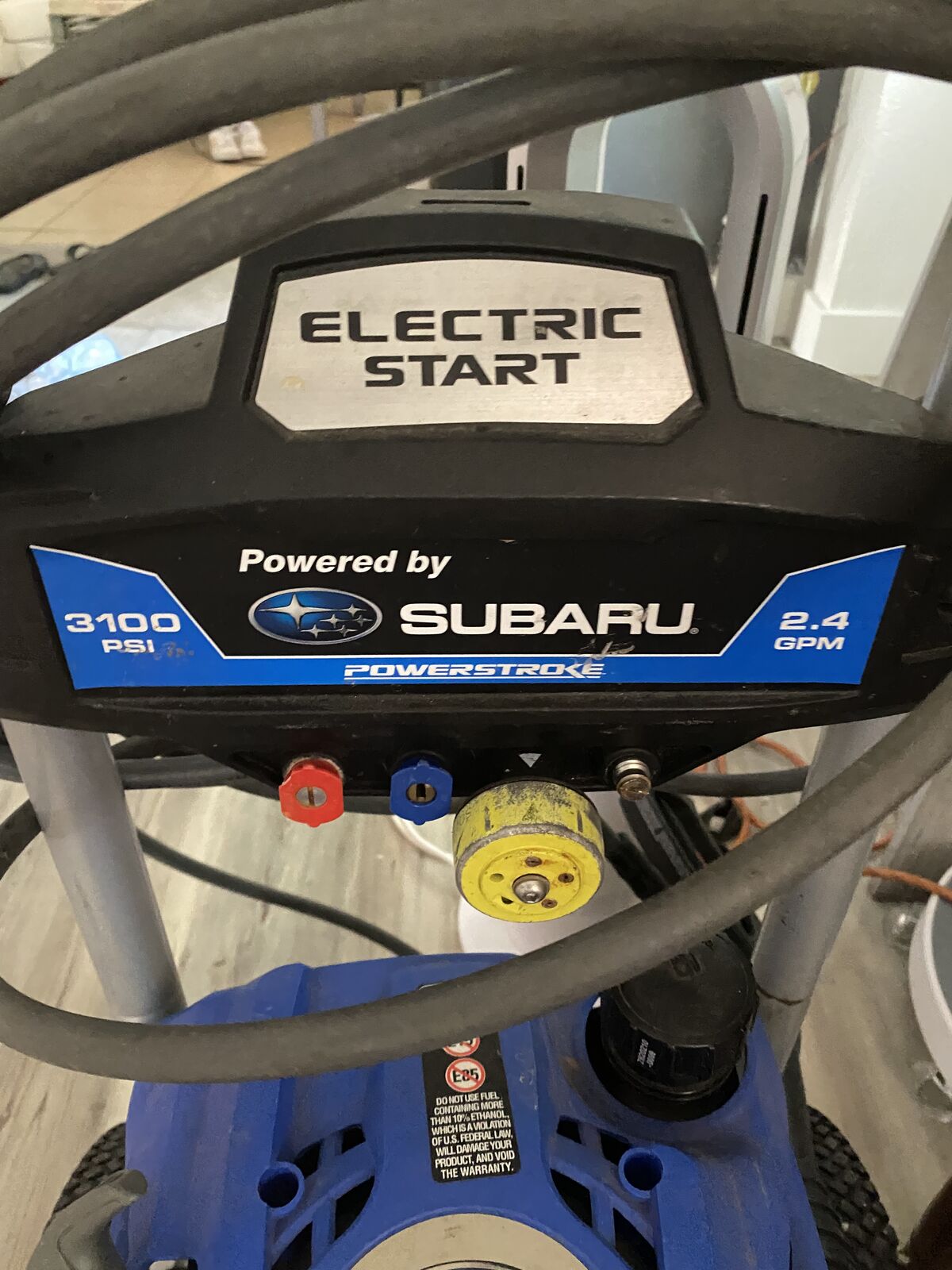 Subaru power whasher